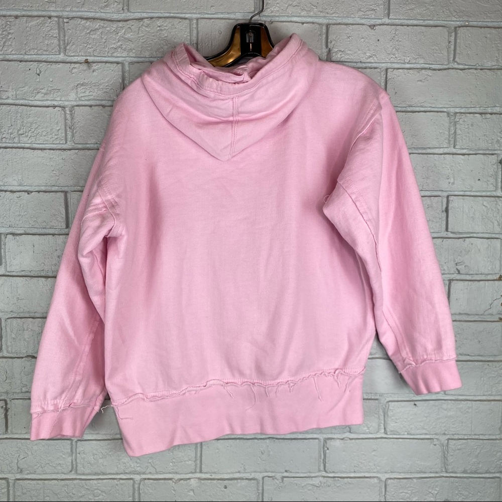 Brew City Novelty Beer Koozie Hooded Sweatshirt Pink Size Small - Picture 2 of 7